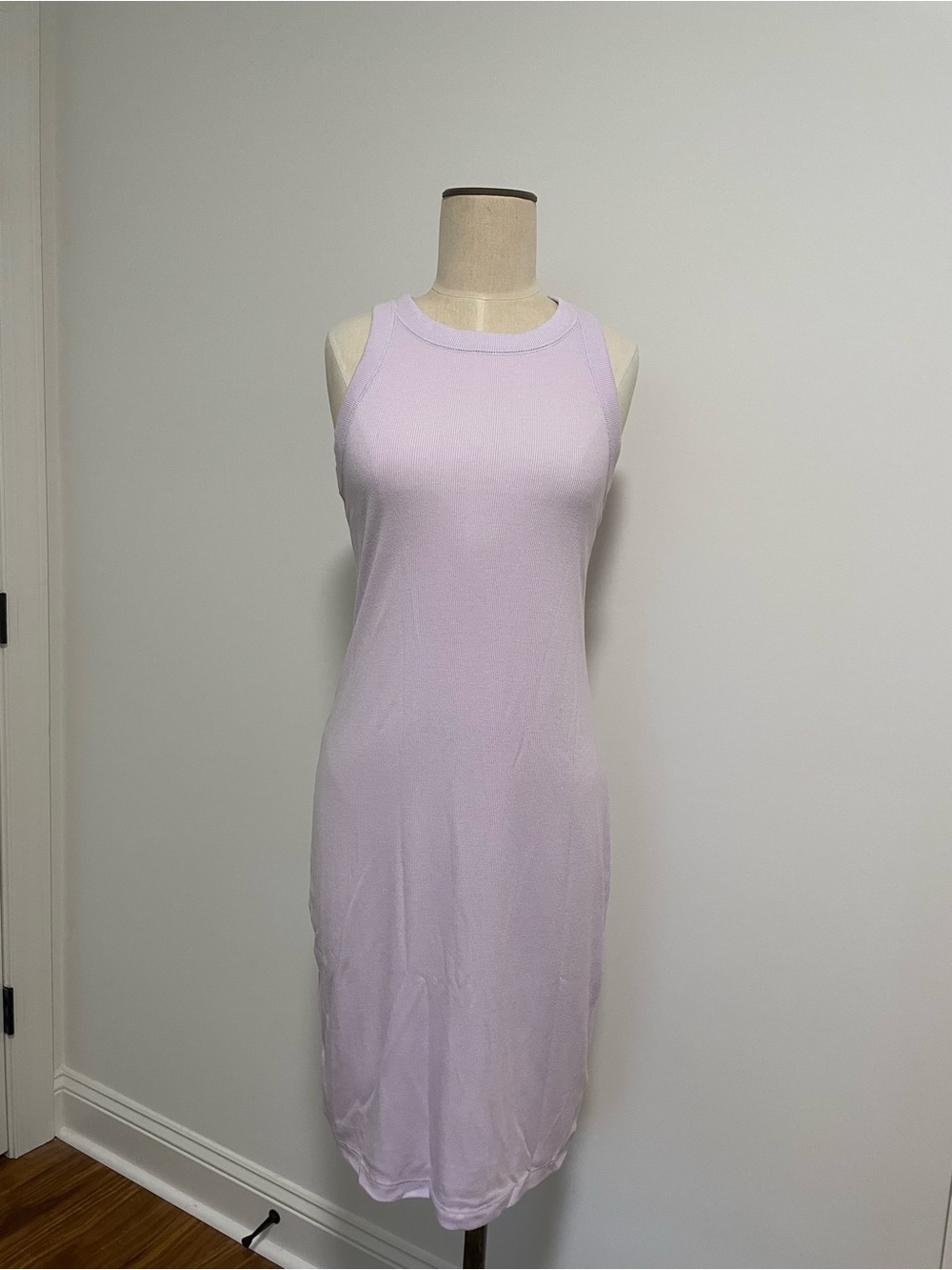 GAP Light Purple Ribbed High Neck Dress
